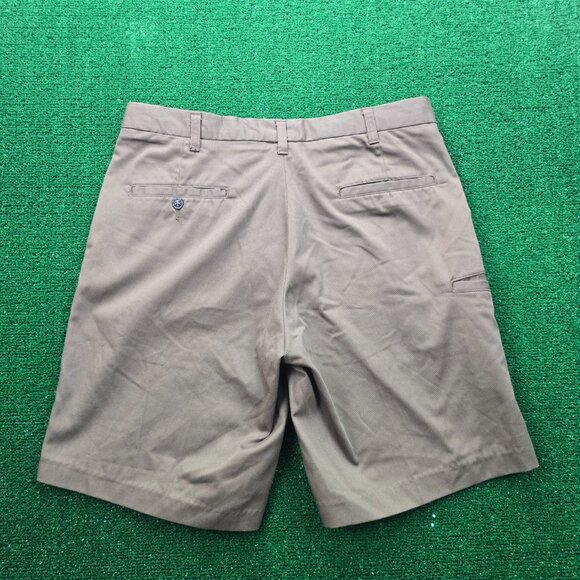 UPS Employee Shorts‎ Mens 34 Brown Short Sleeve Uniform Work Wear 10" Inseam - Picture 6 of 6